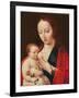 The Virgin Breastfeeding the Infant Christ-Joos Van Cleve-Framed Giclee Print