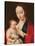 The Virgin Breastfeeding the Infant Christ-Joos Van Cleve-Stretched Canvas