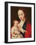 The Virgin Breastfeeding the Infant Christ-Joos Van Cleve-Framed Giclee Print