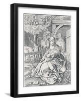 The Virgin by the Gate, 1522-Albrecht Dürer-Framed Giclee Print