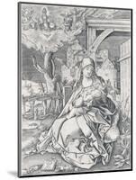 The Virgin by the Gate, 1522-Albrecht Dürer-Mounted Giclee Print