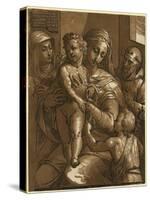 The Virgin, Child, and Saints-null-Stretched Canvas