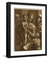The Virgin, Child, and Saints-null-Framed Giclee Print