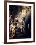 The Virgin Descending to Award Saint Ildefons, Ca. 1655-Bartolome Esteban Murillo-Framed Giclee Print