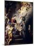 The Virgin Descending to Award Saint Ildefons, Ca. 1655-Bartolome Esteban Murillo-Mounted Giclee Print