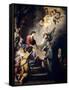 The Virgin Descending to Award Saint Ildefons, Ca. 1655-Bartolome Esteban Murillo-Framed Stretched Canvas