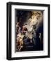 The Virgin Descending to Award Saint Ildefons, Ca. 1655-Bartolome Esteban Murillo-Framed Giclee Print