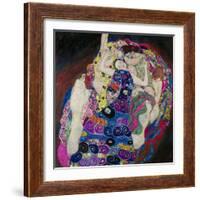 The Virgin (Die Jungfrau)-Gustav Klimt-Framed Giclee Print