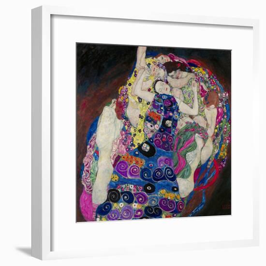 The Virgin (Die Jungfrau)-Gustav Klimt-Framed Giclee Print