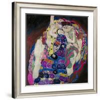 The Virgin (Die Jungfrau)-Gustav Klimt-Framed Giclee Print