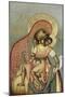 The Virgin Eleousa of Kykkos, 1668-Simon Ushakov-Mounted Giclee Print