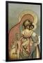 The Virgin Eleousa of Kykkos, 1668-Simon Ushakov-Framed Giclee Print