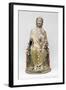 The Virgin Enthroned with Child, around 1230-null-Framed Giclee Print