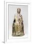 The Virgin Enthroned with Child, around 1230-null-Framed Giclee Print