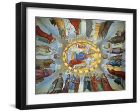 The Virgin, from 'The Heavens of the Blessed and the Empyrean', Dante Room-Philipp Veit-Framed Giclee Print