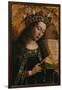 The Virgin- Ghent Altarpiece-Jan van Eyck-Framed Giclee Print