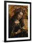 The Virgin- Ghent Altarpiece-Jan van Eyck-Framed Giclee Print