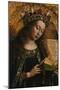 The Virgin- Ghent Altarpiece-Jan van Eyck-Mounted Giclee Print