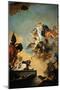 The Virgin Giving the Scapular to Saint Simon Stock-Giambattista Tiepolo-Mounted Giclee Print