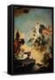 The Virgin Giving the Scapular to Saint Simon Stock-Giambattista Tiepolo-Framed Stretched Canvas