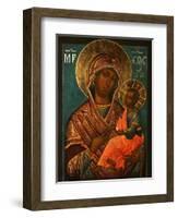 The Virgin Hodegetria, Early 18th C-Yegor Ivanovich Grek-Framed Giclee Print