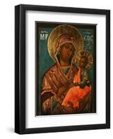 The Virgin Hodegetria, Early 18th C-Yegor Ivanovich Grek-Framed Giclee Print