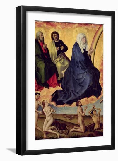 The Virgin Interceding for Mankind, Detail from the Last Judgement, C. 1451-Rogier van der Weyden-Framed Premium Giclee Print