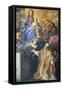 The Virgin Mary Appearing to St. Philip Neri-Carlo Maratti-Framed Stretched Canvas