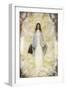 The Virgin Mary as Supposedly Seen by the Visionaries at Garabandal, Northern Spain-null-Framed Art Print