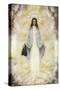 The Virgin Mary as Supposedly Seen by the Visionaries at Garabandal, Northern Spain-null-Stretched Canvas