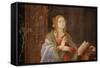 The Virgin Mary at the Annunciation-null-Framed Stretched Canvas