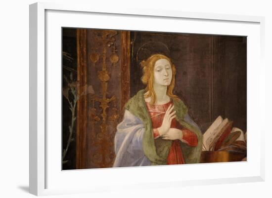 The Virgin Mary at the Annunciation-null-Framed Giclee Print