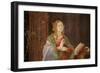 The Virgin Mary at the Annunciation-null-Framed Giclee Print