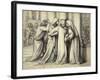 The Virgin Mary being Comforted-Dante Gabriel Rossetti-Framed Giclee Print