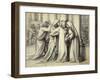 The Virgin Mary being Comforted-Dante Gabriel Rossetti-Framed Giclee Print