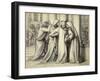 The Virgin Mary being Comforted-Dante Gabriel Rossetti-Framed Giclee Print