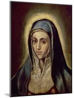 The Virgin Mary, c.1594-1604-El Greco-Mounted Giclee Print