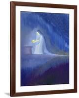 The Virgin Mary Cared for Her Child Jesus with Simplicity and Joy, 1997-Elizabeth Wang-Framed Giclee Print