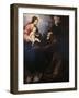 The Virgin Mary Gives St Felice da Cantalice the Infant Jesus-Simone Pignoni-Framed Giclee Print