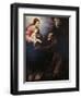 The Virgin Mary Gives St Felice da Cantalice the Infant Jesus-Simone Pignoni-Framed Giclee Print