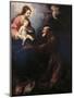 The Virgin Mary Gives St Felice da Cantalice the Infant Jesus-Simone Pignoni-Mounted Giclee Print