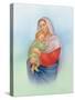 The Virgin Mary Holding Baby Jesus-Christo Monti-Stretched Canvas