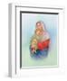 The Virgin Mary Holding Baby Jesus-Christo Monti-Framed Premium Giclee Print