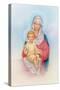 The Virgin Mary Holding Baby Jesus-Christo Monti-Stretched Canvas