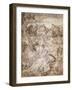 The Virgin Mary in the Middle of a Landscape, 1503 (Pen and Watercolour on Paper)-Albrecht Dürer or Duerer-Framed Giclee Print