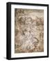 The Virgin Mary in the Middle of a Landscape, 1503 (Pen and Watercolour on Paper)-Albrecht Dürer or Duerer-Framed Giclee Print