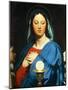 The Virgin Mary Prays to the Host, 1866-Jean-Auguste-Dominique Ingres-Mounted Premium Giclee Print