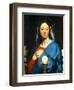 The Virgin Mary Prays to the Host, 1866-Jean-Auguste-Dominique Ingres-Framed Giclee Print