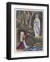 The Virgin Mary Reveals to Bernadette Soubirous That She is the Immaculate Conception-null-Framed Photographic Print