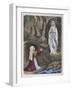 The Virgin Mary Reveals to Bernadette Soubirous That She is the Immaculate Conception-null-Framed Photographic Print